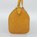 LOUIS VUITTON Epi Speedy 25 Hand Bag Tassili Yellow M43019 LV Auth BA13890A-3