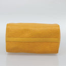 LOUIS VUITTON Epi Speedy 25 Hand Bag Tassili Yellow M43019 LV Auth BA13890A-5