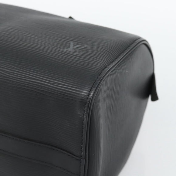 LOUIS VUITTON Epi Speedy 30 Hand Bag Noir Black M43002 LV Auth BA13894A
