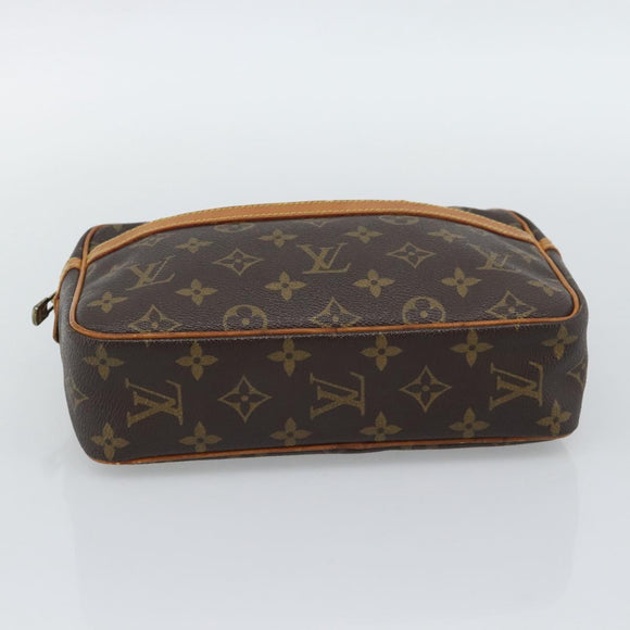 LOUIS VUITTON Monogram Compiegne 23 Clutch Bag M51847 LV Auth BA13895