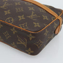 LOUIS VUITTON Monogram Compiegne 23 Clutch Bag M51847 LV Auth BA13895-7