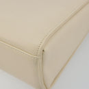 GIVENCHY Hand Bag Leather 2way Ivory Auth BA13897A-12