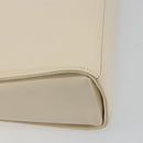 GIVENCHY Hand Bag Leather 2way Ivory Auth BA13897A-15