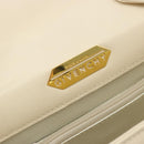 GIVENCHY Hand Bag Leather 2way Ivory Auth BA13897A-19