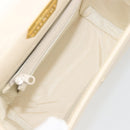 GIVENCHY Hand Bag Leather 2way Ivory Auth BA13897A-20