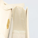 GIVENCHY Hand Bag Leather 2way Ivory Auth BA13897A-21