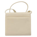 GIVENCHY Hand Bag Leather 2way Ivory Auth BA13897A-3
