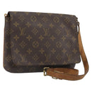 LOUIS VUITTON Monogram Musette Tango Short Shoulder Bag M51257 LV Auth BA13900-1