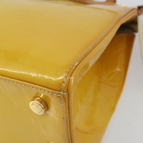 LOUIS VUITTON Vernis Blair MM Hand Bag 2way Dunne M90180 LV Auth BA13904