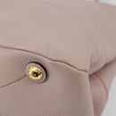 Miu Miu Shoulder Bag Leather 2way Pink Gold Auth BA13905A-16