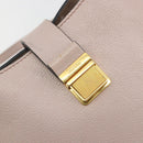 Miu Miu Shoulder Bag Leather 2way Pink Gold Auth BA13905A-21