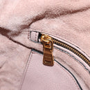 Miu Miu Shoulder Bag Leather 2way Pink Gold Auth BA13905A-25