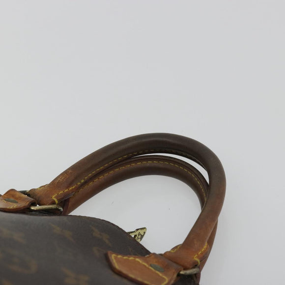 LOUIS VUITTON Monogram Alma Hand Bag M51130 LV Auth BA13908