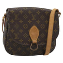 LOUIS VUITTON Monogram Saint Cloud GM Shoulder Bag M51242 LV Auth BA13909-1