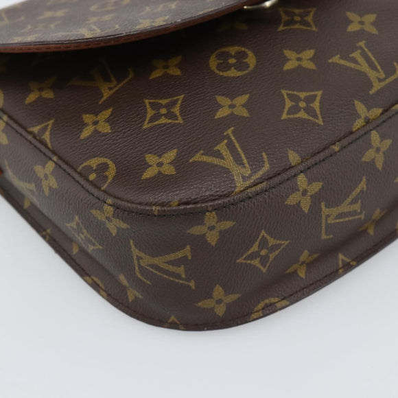 LOUIS VUITTON Monogram Saint Cloud GM Shoulder Bag M51242 LV Auth BA13909