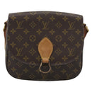 LOUIS VUITTON Monogram Saint Cloud GM Shoulder Bag M51242 LV Auth BA13909-13