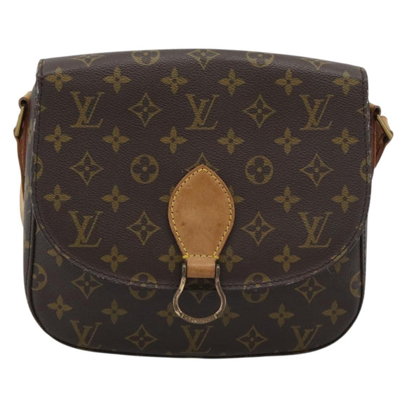 LOUIS VUITTON Monogram Saint Cloud GM Shoulder Bag M51242 LV Auth BA13909