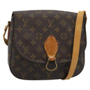 LOUIS VUITTON Monogram Saint Cloud GM Shoulder Bag M51242 LV Auth BA13910-1