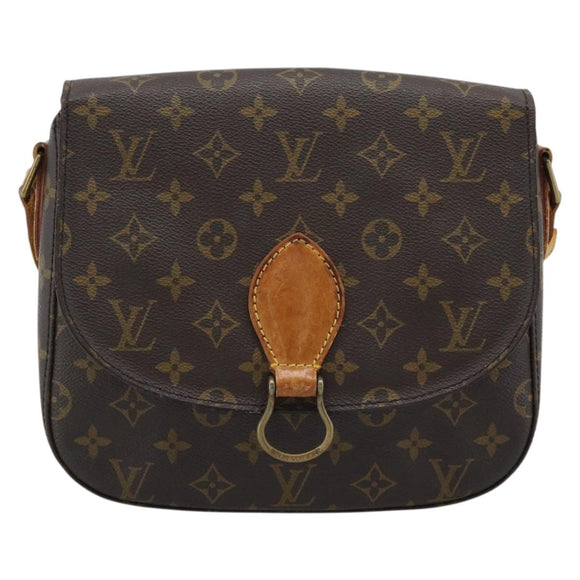 LOUIS VUITTON Monogram Saint Cloud GM Shoulder Bag M51242 LV Auth BA13910