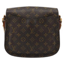 LOUIS VUITTON Monogram Saint Cloud GM Shoulder Bag M51242 LV Auth BA13910-3
