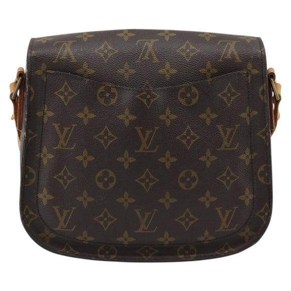 LOUIS VUITTON Monogram Saint Cloud GM Shoulder Bag M51242 LV Auth BA13910