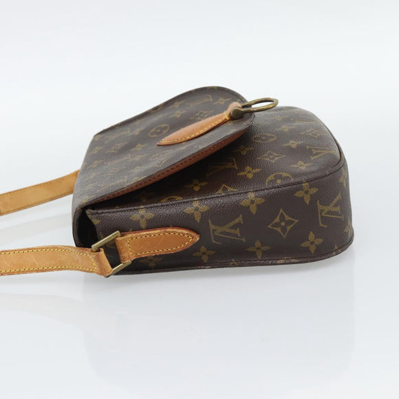 LOUIS VUITTON Monogram Saint Cloud GM Shoulder Bag M51242 LV Auth BA13910