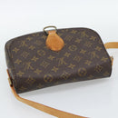 LOUIS VUITTON Monogram Saint Cloud GM Shoulder Bag M51242 LV Auth BA13910-6