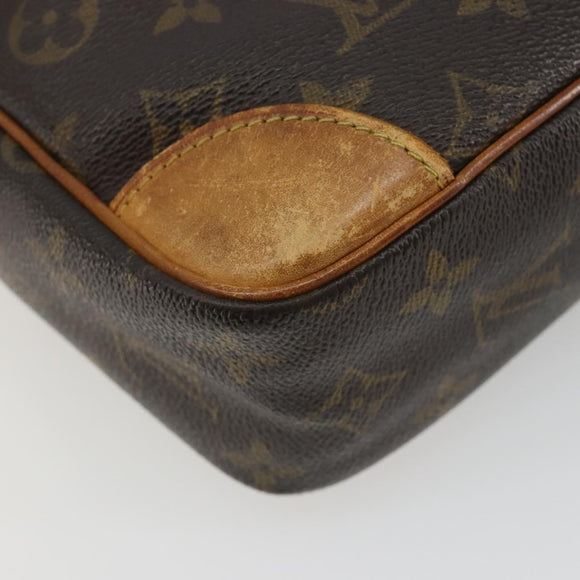 LOUIS VUITTON Monogram Compiegne 28 Clutch Bag M51845 LV Auth BA13913