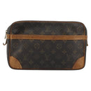 LOUIS VUITTON Monogram Compiegne 28 Clutch Bag M51845 LV Auth BA13913-13