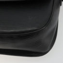LOUIS VUITTON Epi Saint Cloud GM Shoulder Bag Black M52192 LV Auth BA13914-10