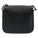 LOUIS VUITTON Epi Saint Cloud GM Shoulder Bag Black M52192 LV Auth BA13914-3