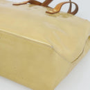 LOUIS VUITTON Monogram Vernis Reade PM Hand Bag Beige M91144 LV Auth BA13915-9
