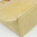 LOUIS VUITTON Monogram Vernis Reade PM Hand Bag Beige M91144 LV Auth BA13915-16