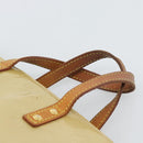 LOUIS VUITTON Monogram Vernis Reade PM Hand Bag Beige M91144 LV Auth BA13915-8
