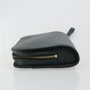 LOUIS VUITTON Taiga Baikal Clutch Bag Epicea M30184 LV Auth BA13916-4