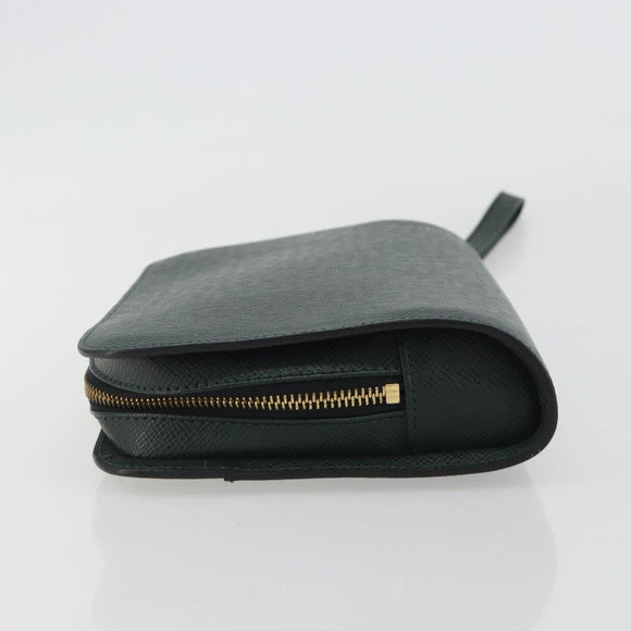 LOUIS VUITTON Taiga Baikal Clutch Bag Epicea M30184 LV Auth BA13916