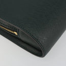 LOUIS VUITTON Taiga Baikal Clutch Bag Epicea M30184 LV Auth BA13916-14