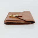 LOUIS VUITTON Epi Sellier Dragonne Clutch Bag Zipang Gold M52618 LV Auth BA13919-3