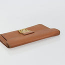 LOUIS VUITTON Epi Sellier Dragonne Clutch Bag Zipang Gold M52618 LV Auth BA13919-5