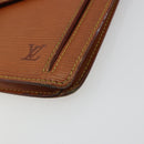 LOUIS VUITTON Epi Sellier Dragonne Clutch Bag Zipang Gold M52618 LV Auth BA13919-14