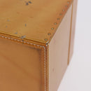 LOUIS VUITTON Vernis Bleecker Cosmetic Pouch Beige M91002 LV Auth BA13925-9