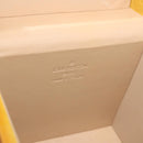 LOUIS VUITTON Vernis Bleecker Cosmetic Pouch Beige M91002 LV Auth BA13925-19