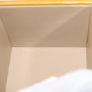 LOUIS VUITTON Vernis Bleecker Cosmetic Pouch Beige M91002 LV Auth BA13925-21