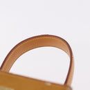 LOUIS VUITTON Vernis Bleecker Cosmetic Pouch Beige M91002 LV Auth BA13925-14