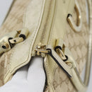GUCCI GG Canvas Abbey Tote Bag Beige Gold 189831 Auth BA13928A-10