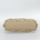 GUCCI GG Canvas Abbey Tote Bag Beige Gold 189831 Auth BA13928A-5