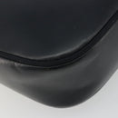 Salvatore Ferragamo Vala Shoulder Bag Leather Black Gold Auth BA13929-16