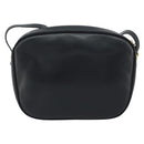 Salvatore Ferragamo Vala Shoulder Bag Leather Black Gold Auth BA13929-2