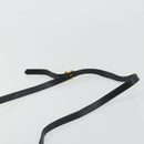 Salvatore Ferragamo Vala Shoulder Bag Leather Black Gold Auth BA13929-8