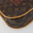 LOUIS VUITTON Monogram Perfo Musette Shoulder Bag M95172 LV Auth BA13930V-14